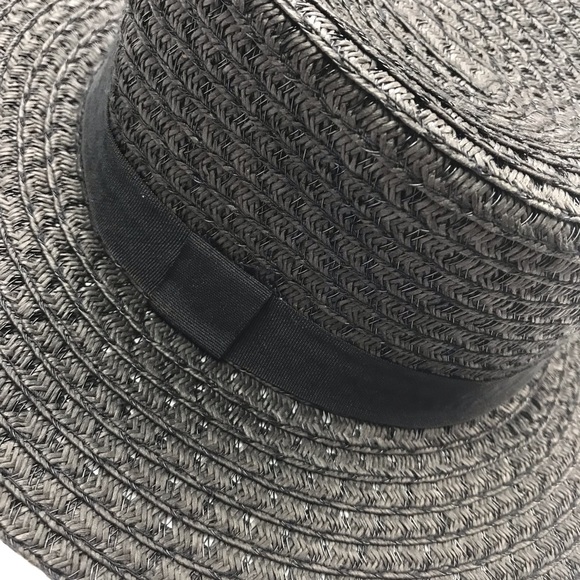 Free People Sunny Days Straw Boater Hat - Picture 6 of 8